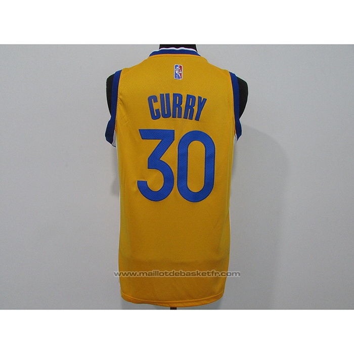 Maillot Golden State Warriors Stephen Curry #30 Statement 2021 Or
